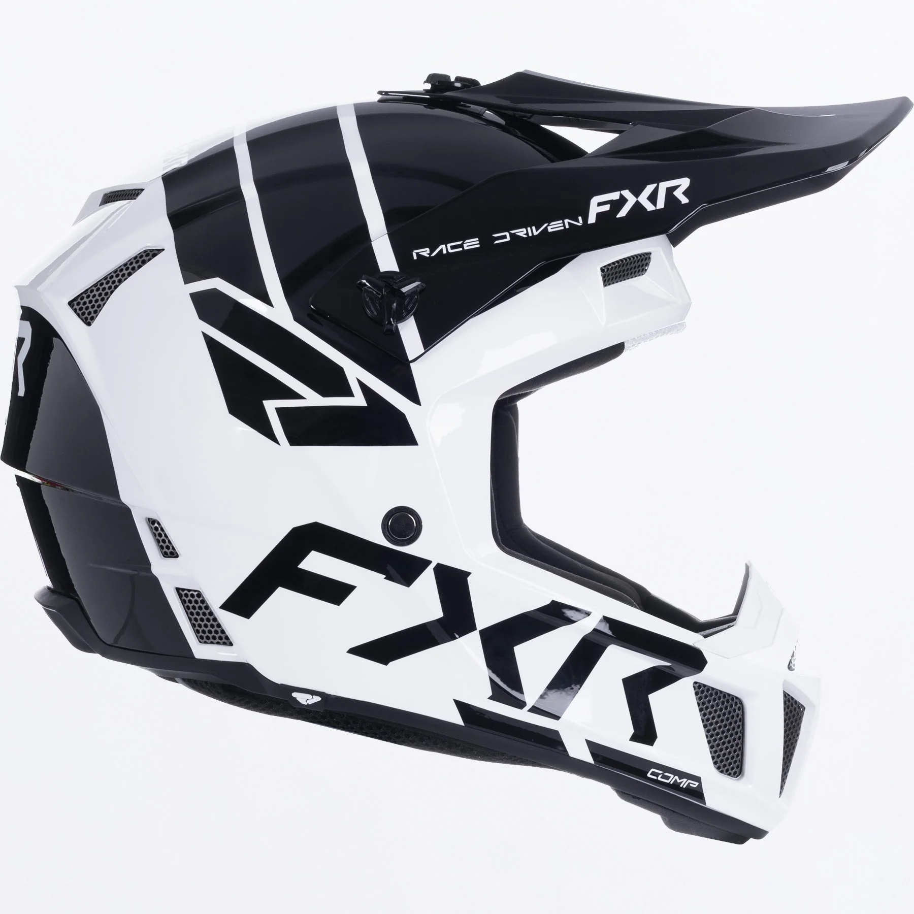 FXR Crosshjälm Clutch Vit/Svart (Barn) bild 2