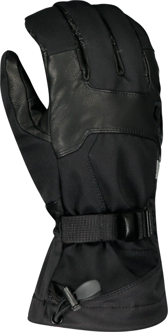 Scott Skoterhandskar Short Cubrick Svart