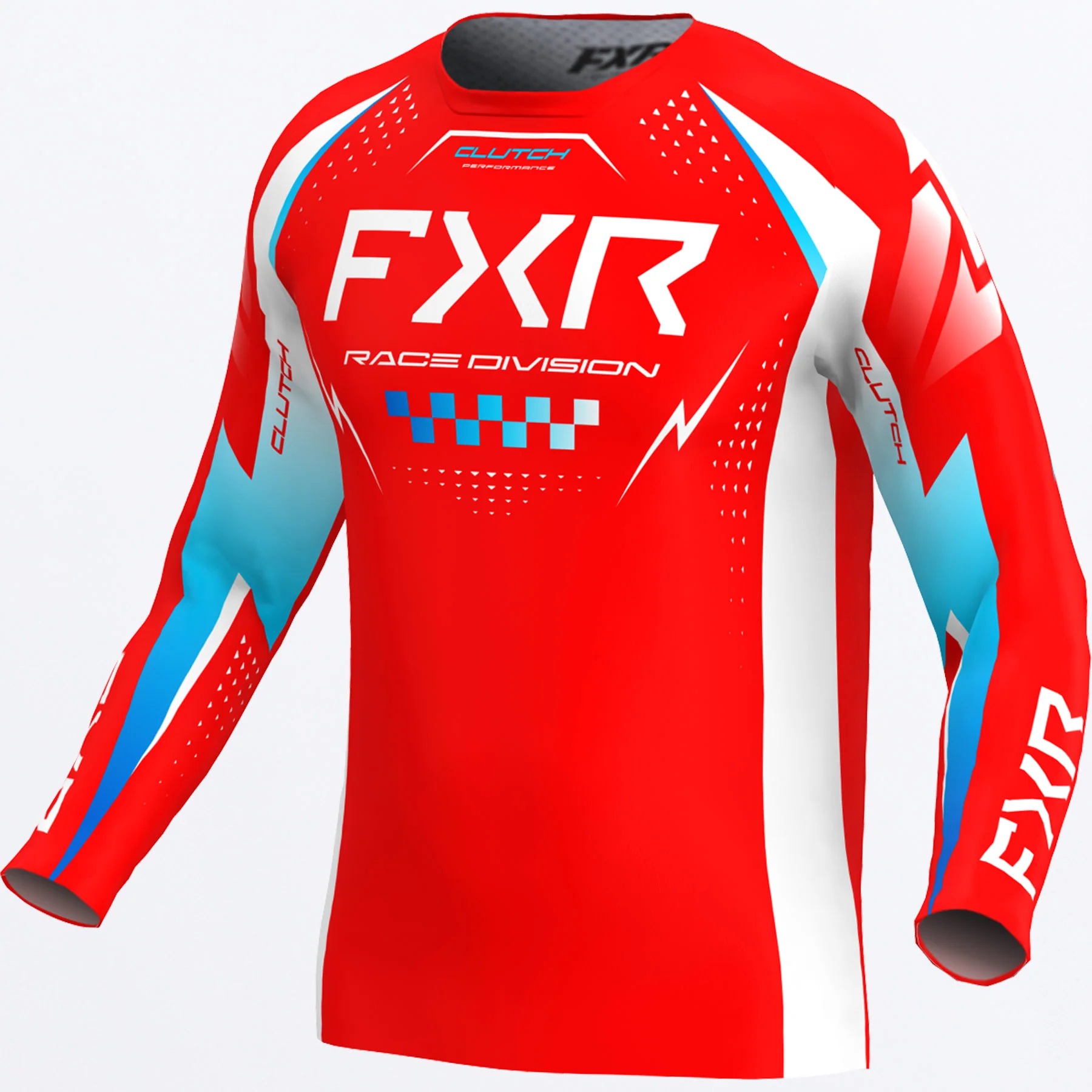 FXR Crosströja Clutch Pro Röd