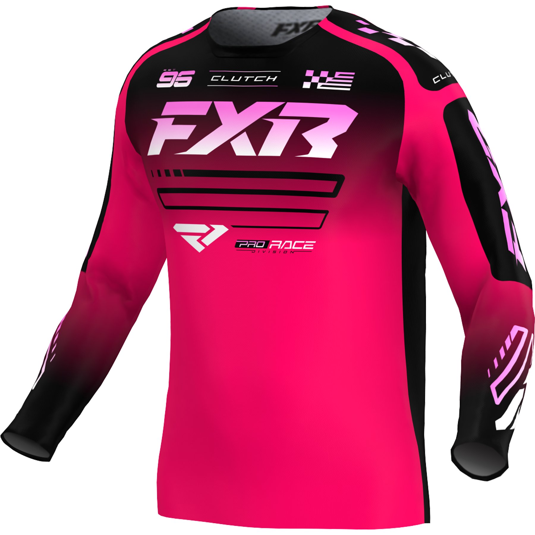 FXR Crosströja Clutch Rosa/Svart (Junior)