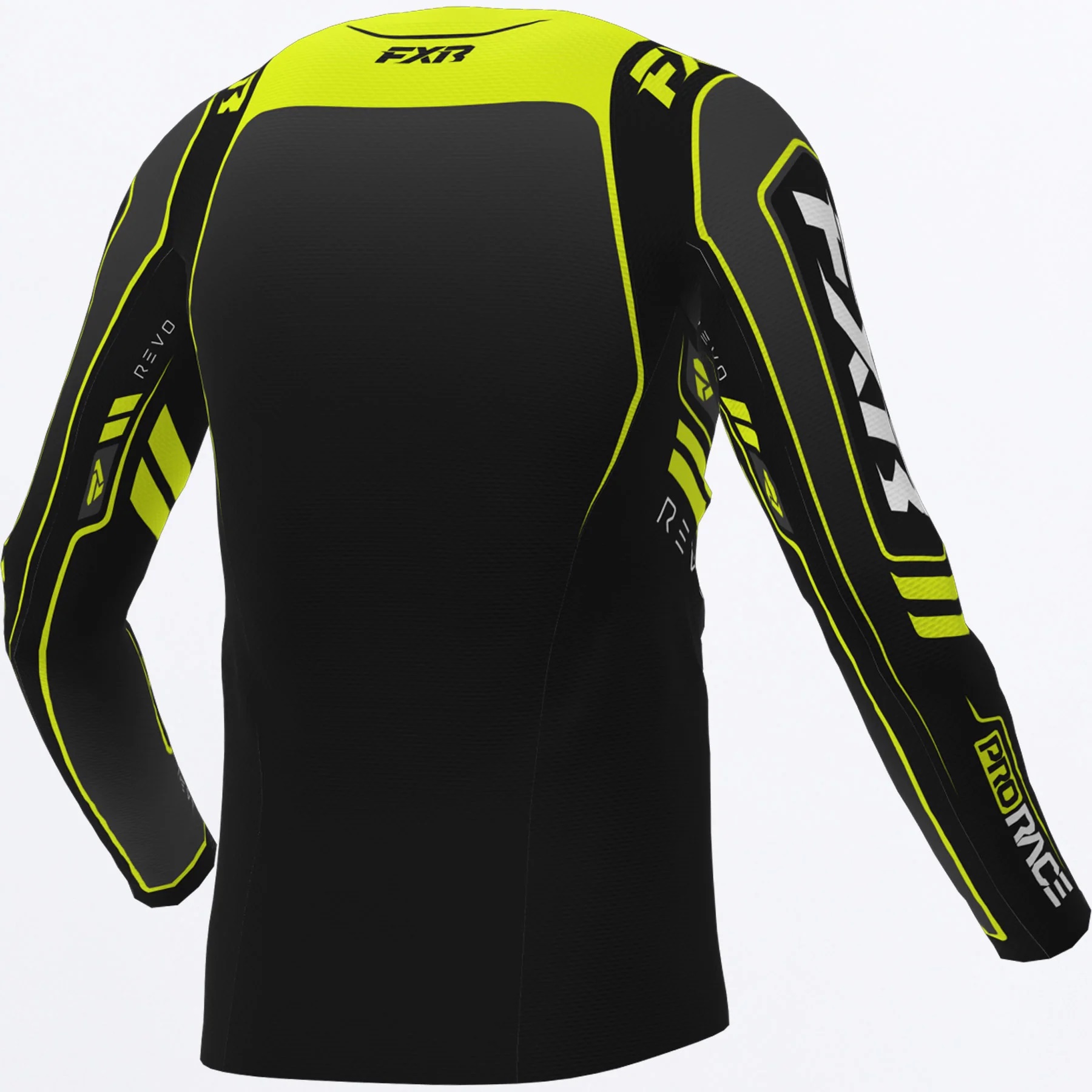FXR Crosströja Revo Alpha Toxic Gul/Svart bild 2