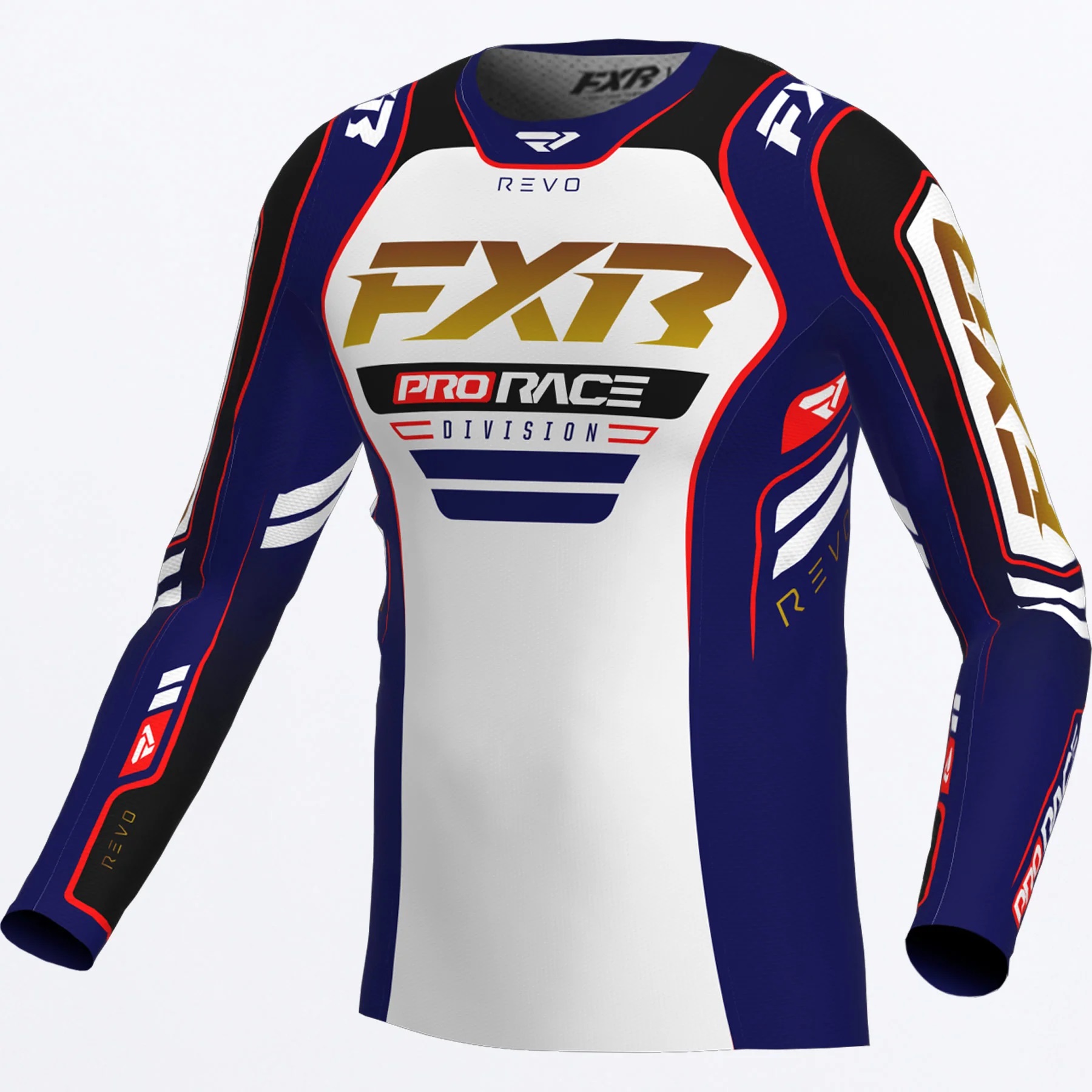 FXR Crosströja Revo Alpha Admiral Blå/Vit/Guld