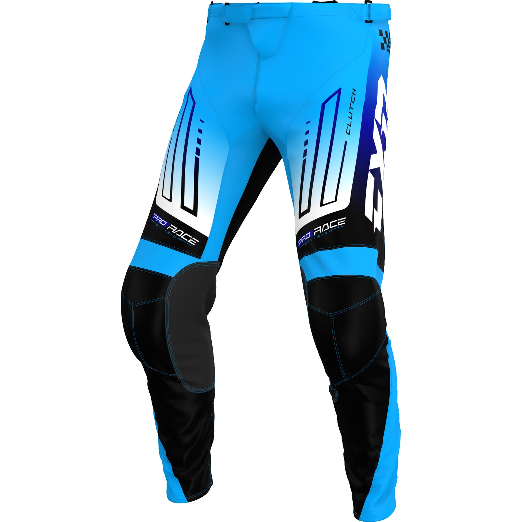 FXR Crossbyxa Clutch Svart/Blå (Junior)