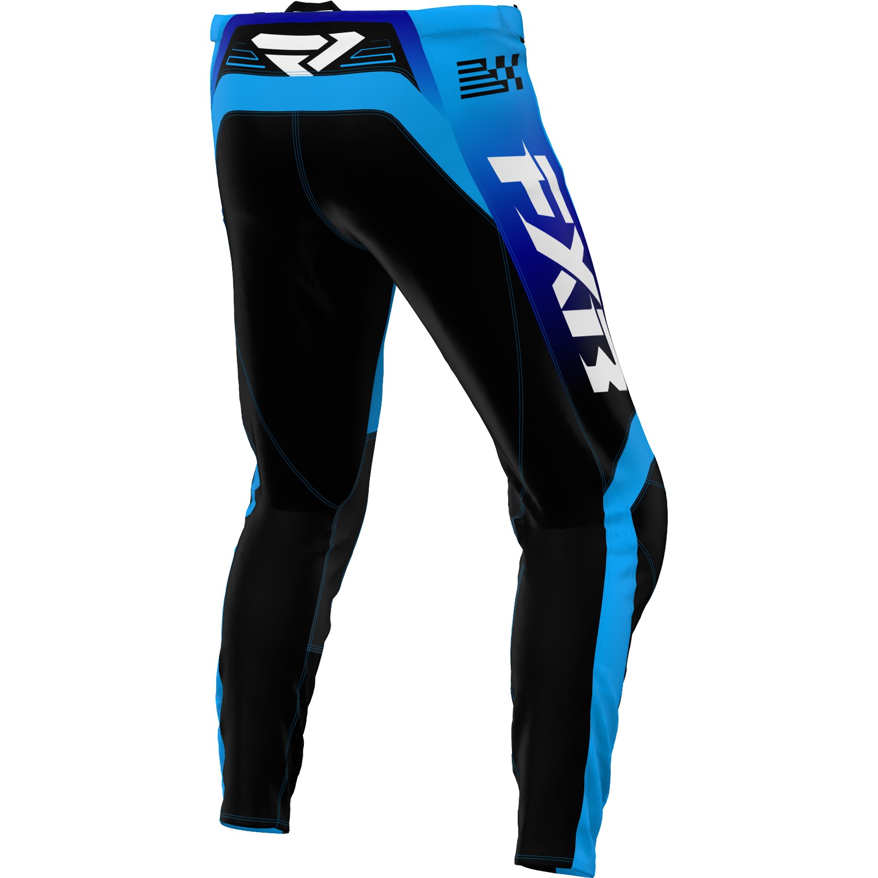 FXR Crossbyxa Clutch Svart/Blå (Junior) bild 2