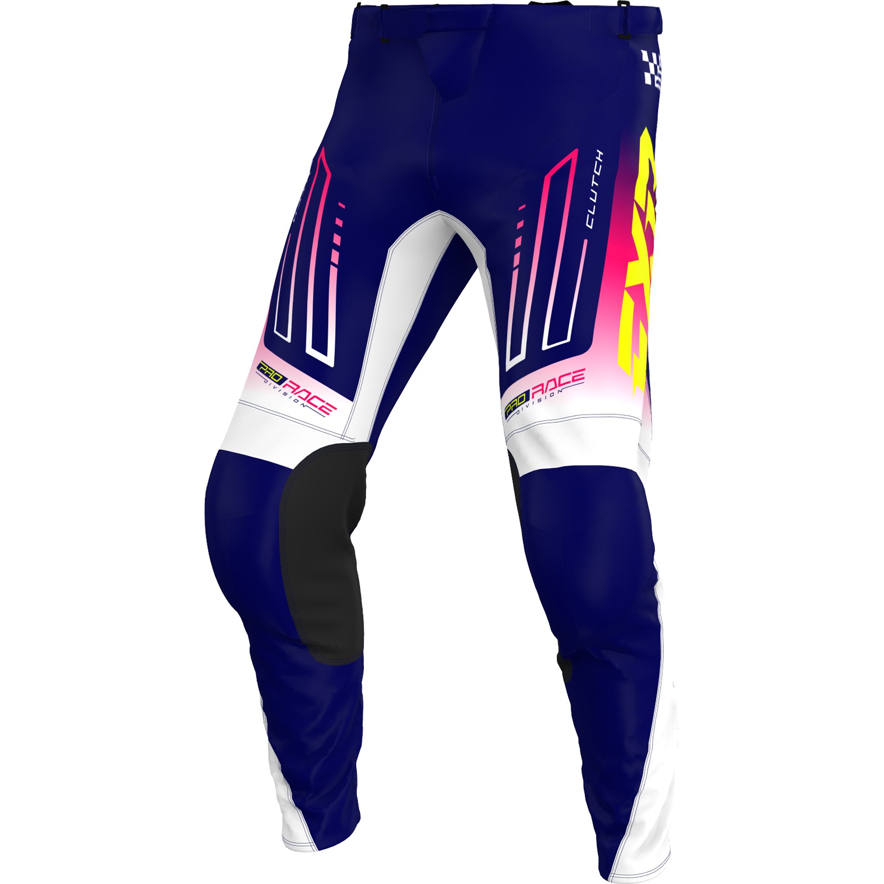 FXR Crossbyxa Clutch Blå/Rosa/Vit