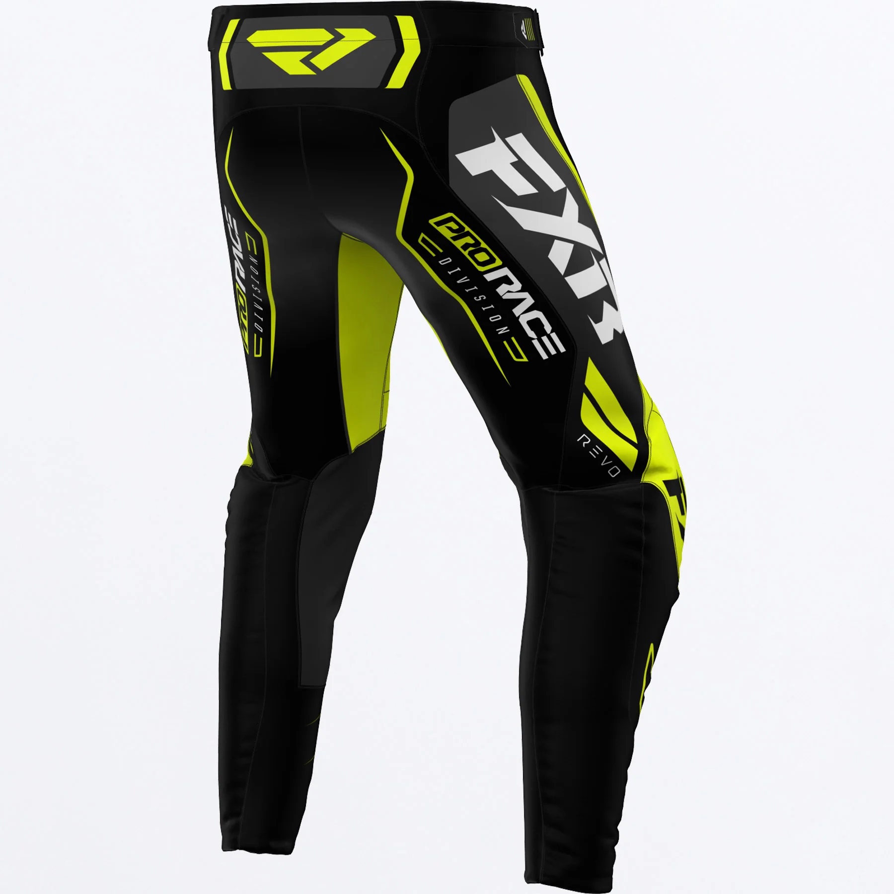 FXR Crossbyxa Revo Alpha Toxic Gul/Svart bild 2