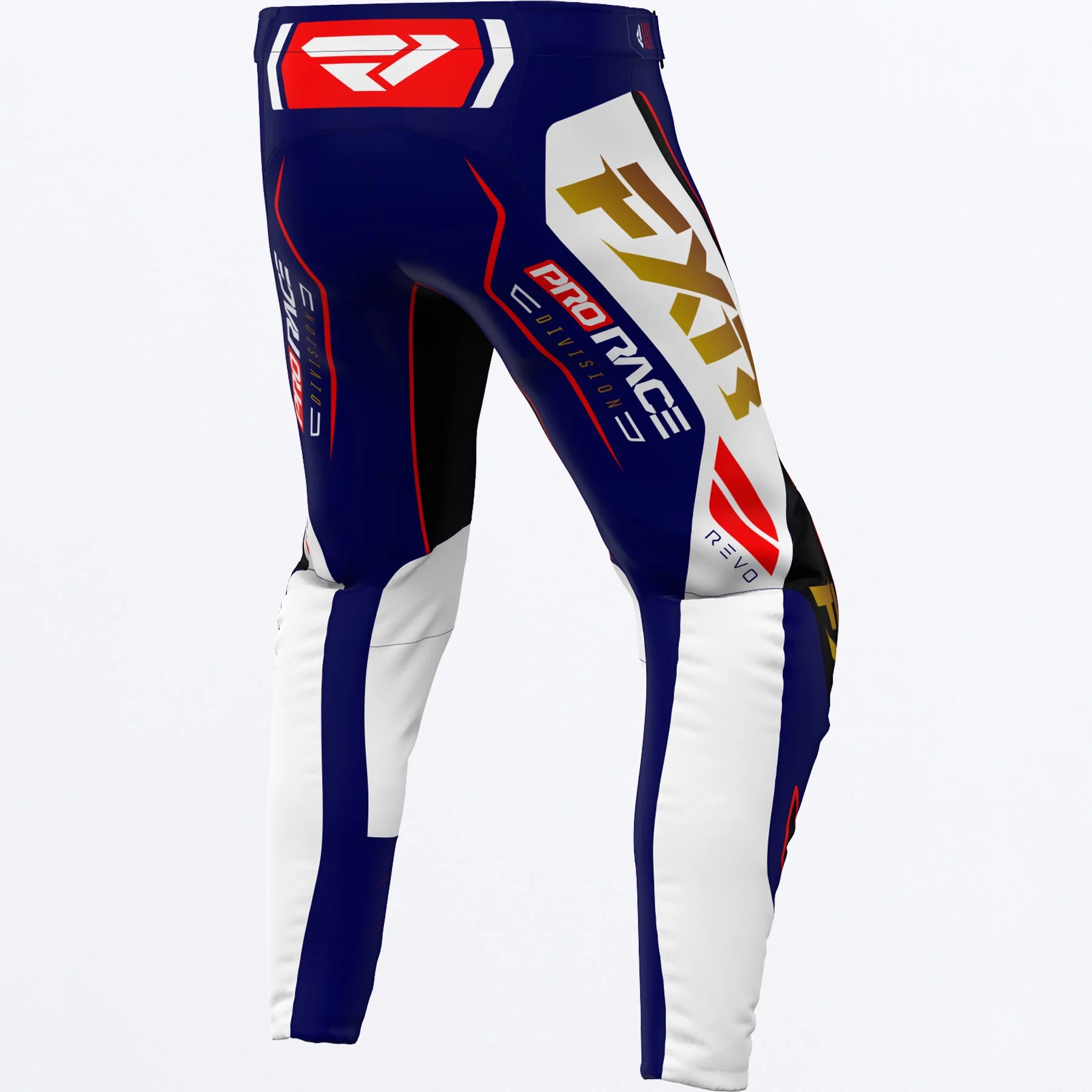 FXR Crossbyxa Revo Alpha Admiral Blå/Vit/Guld bild 2