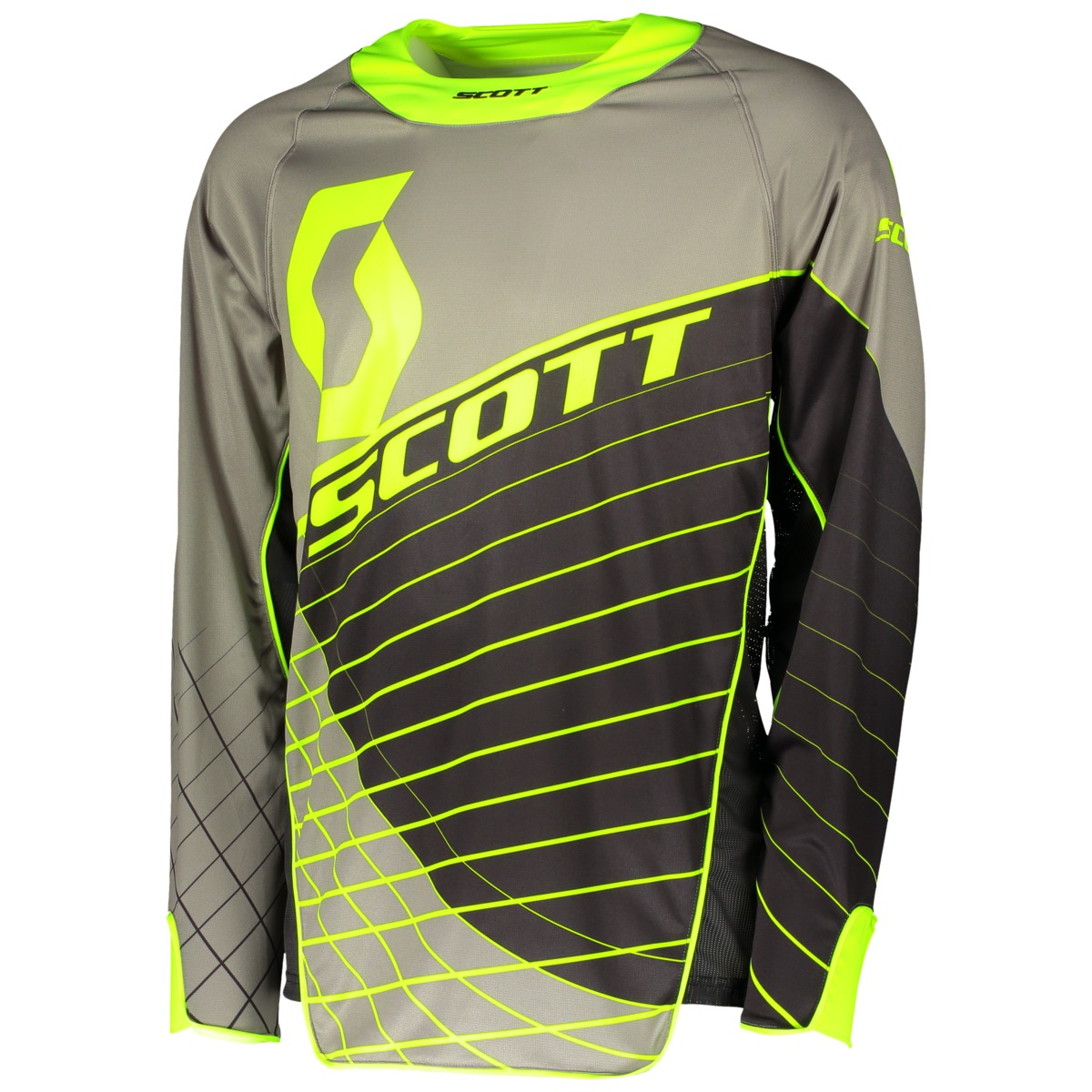 Scott Endurotröja Svart/Gul