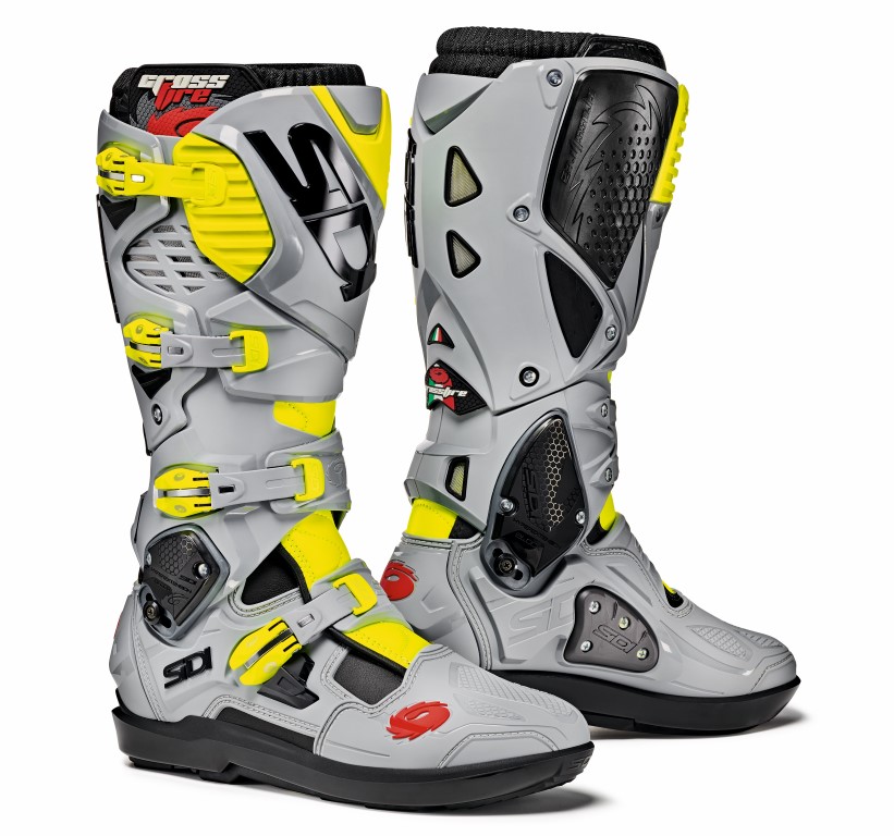 Sidi Crosstövel Crossfire 3 SRS Grå/Gul