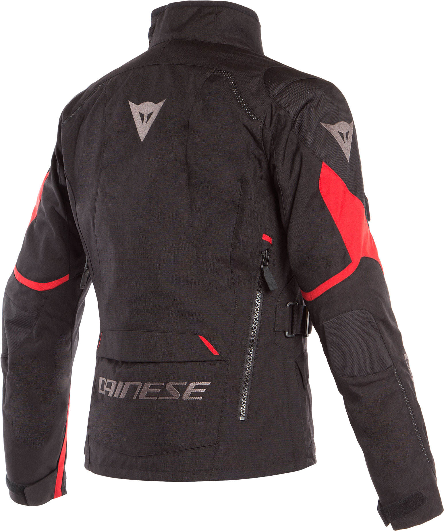 Dainese Allvädersjacka Tempest 2 D-Dry® Svart/Svart/Röd (Dam) bild 2