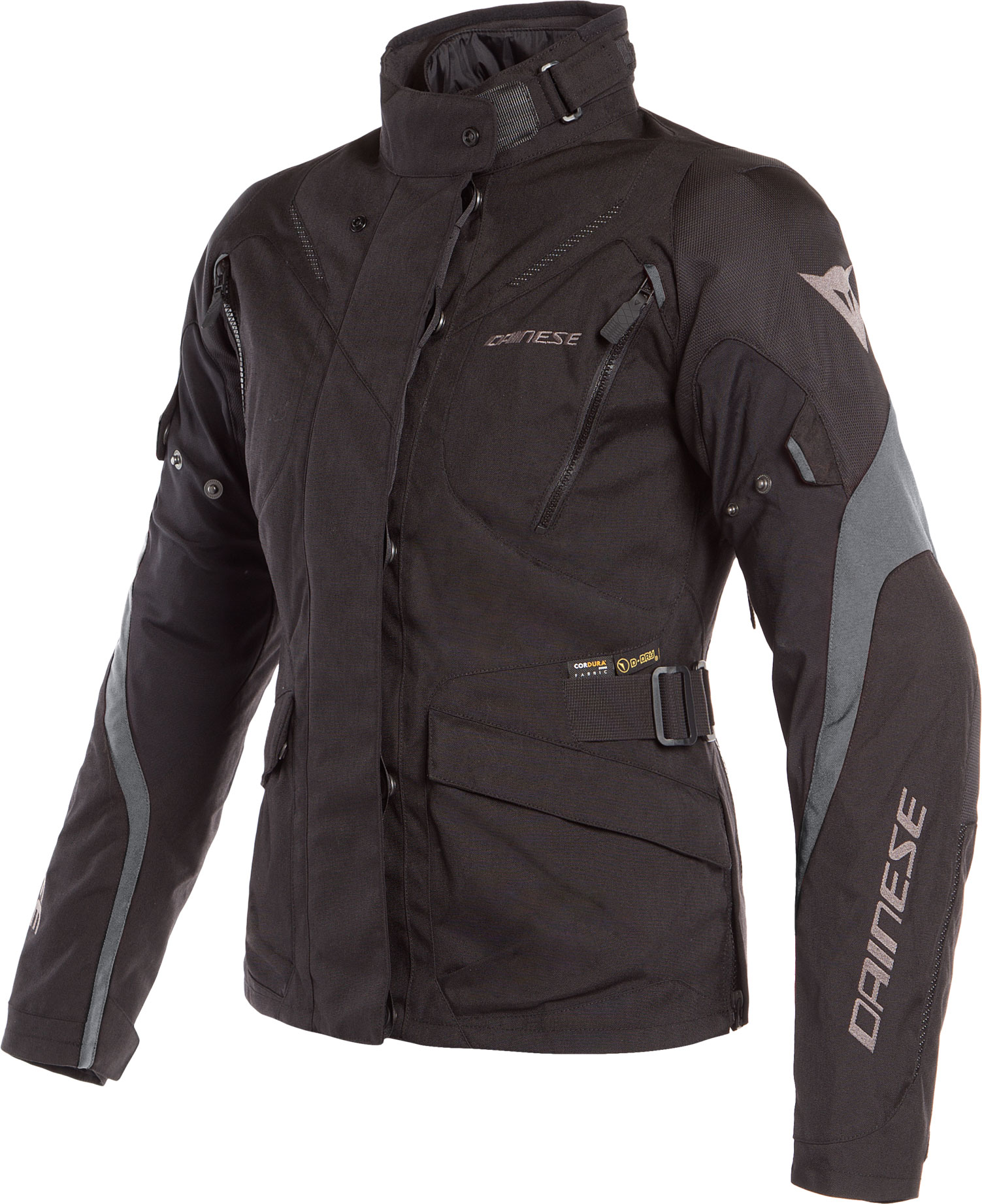 Dainese Allvädersjacka Tempest 2 D-Dry® Svart/Svart/Ebony (Dam)