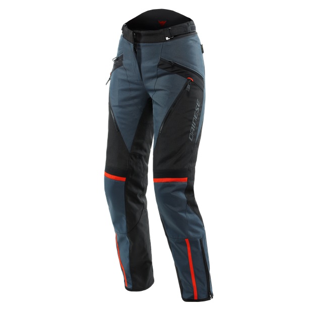 Dainese Allvädersbyxa Tempest 3 D-Dry® Ebony/Svart/Röd (Dam)
