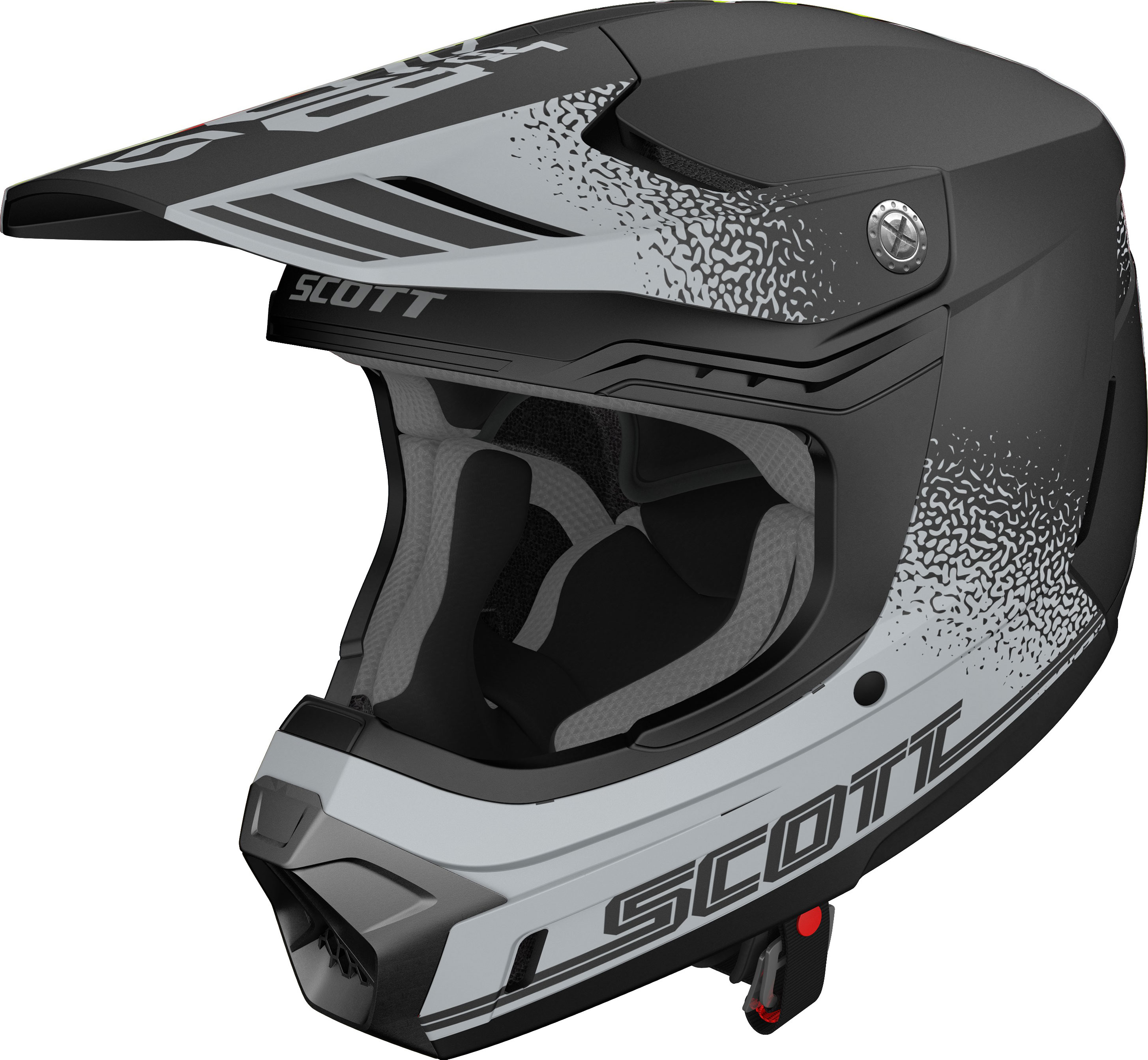 Scott Crosshjälm 350 Evo Plus Dash Svart/Fluogul