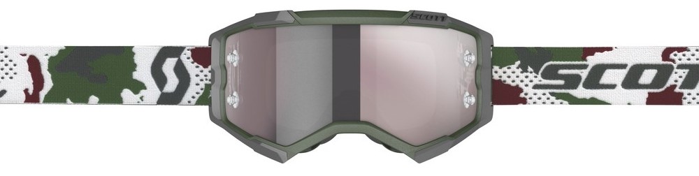 Scott Crossglasögon Fury Grön Camo - Spegelglas bild 2