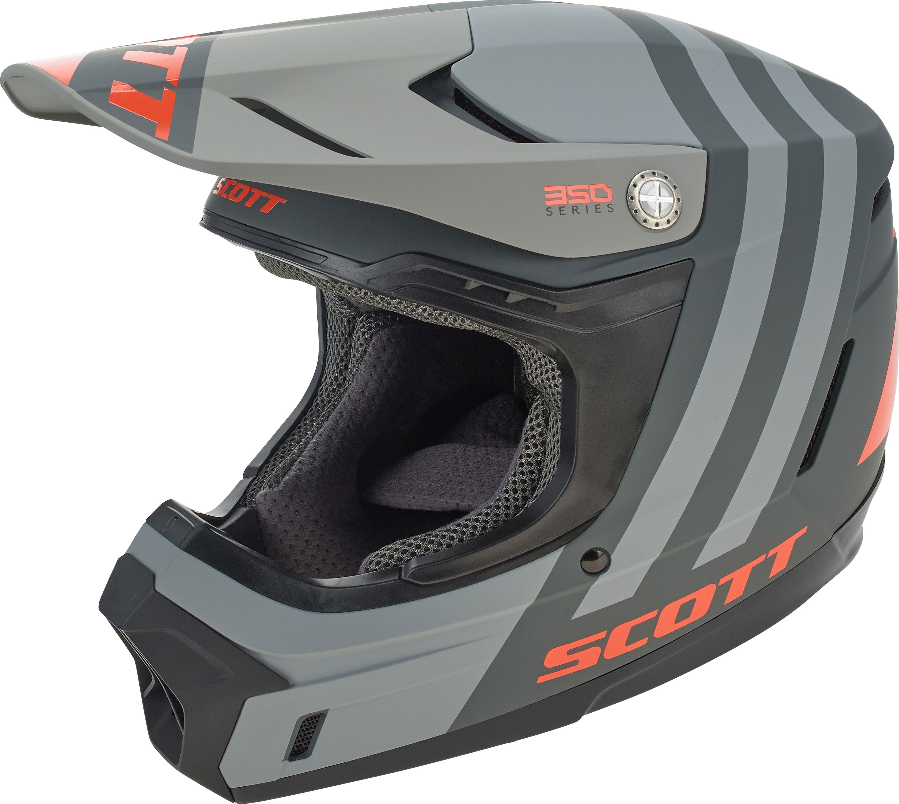 Scott Crosshjälm 350 Evo Plus Dash Svart/Orange bild 2