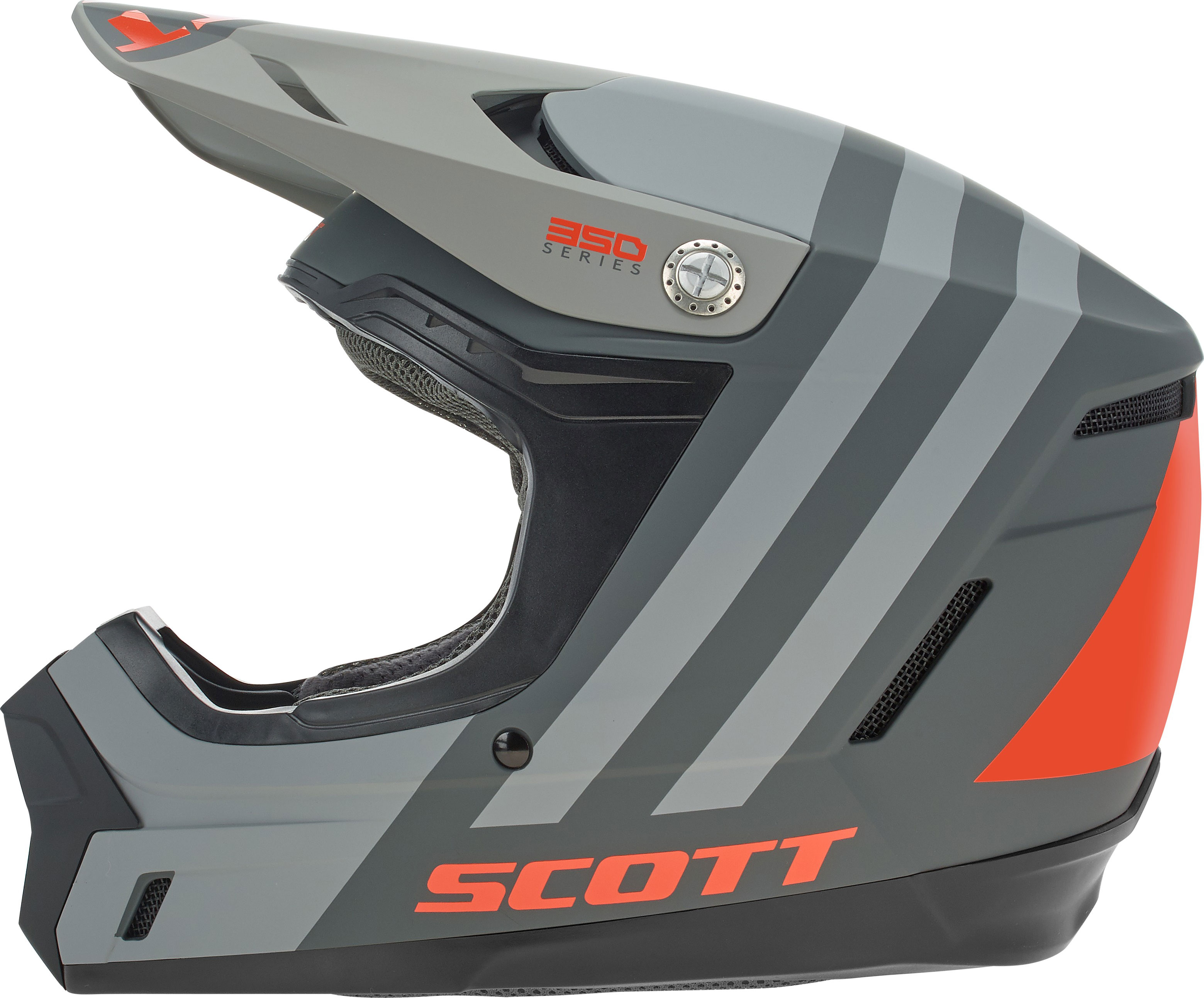 Scott Crosshjälm 350 Evo Plus Dash Svart/Orange bild 4