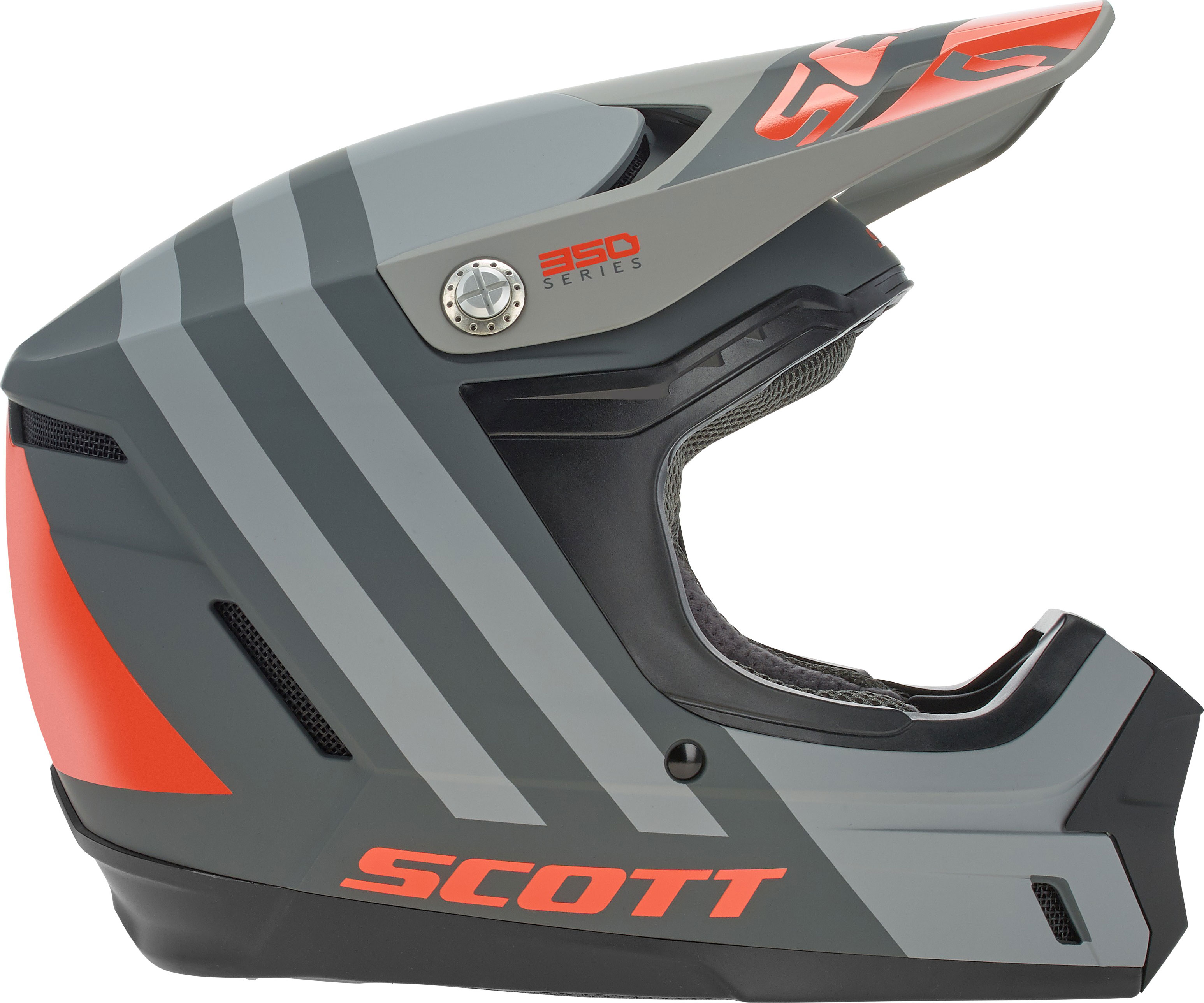 Scott Crosshjälm 350 Evo Plus Dash Svart/Orange bild 10