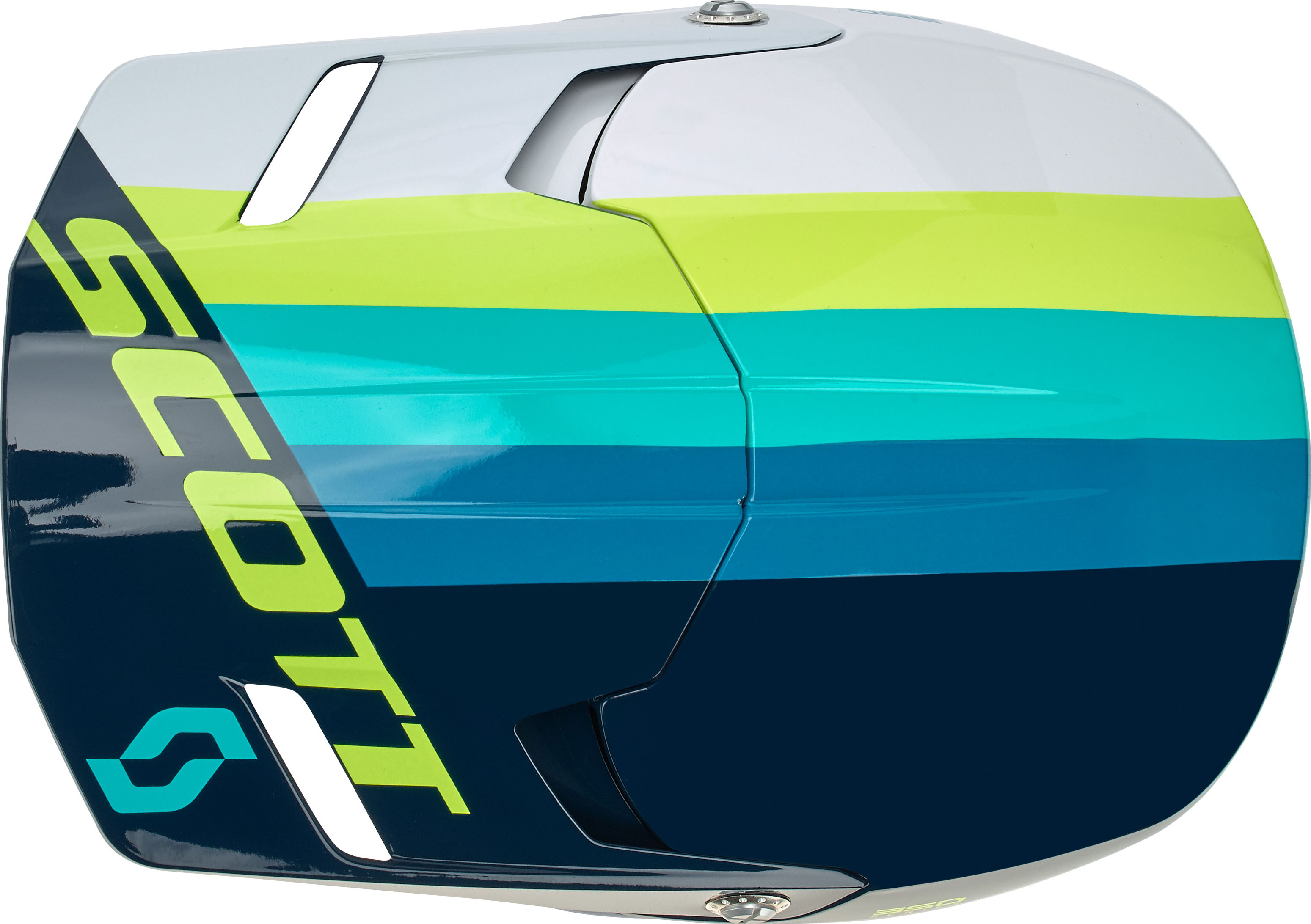 Scott Crosshjälm 350 Evo Plus Track Blå/Teal bild 6