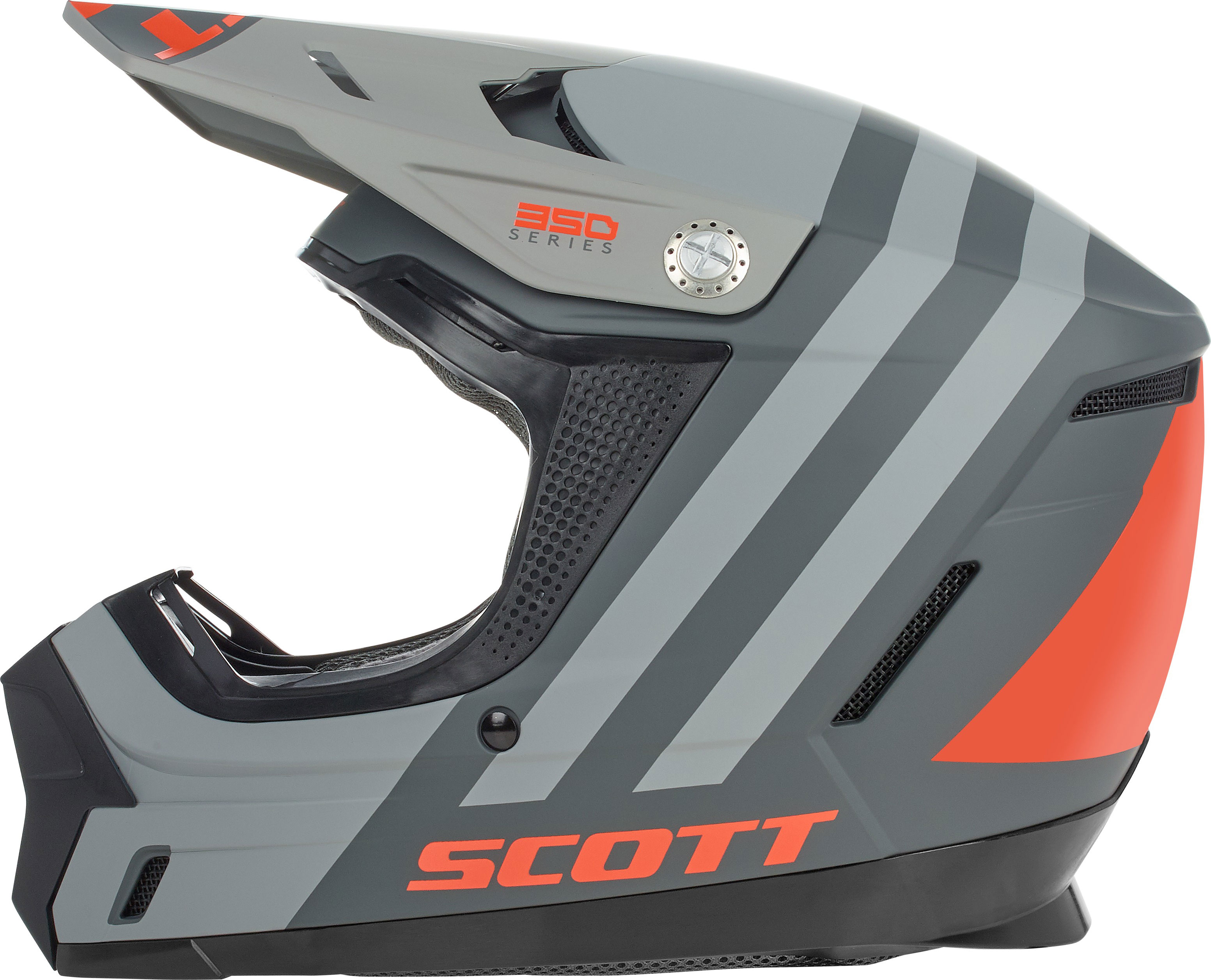 Scott Crosshjälm 350 Evo Plus Dash Junior Svart/Orange bild 2