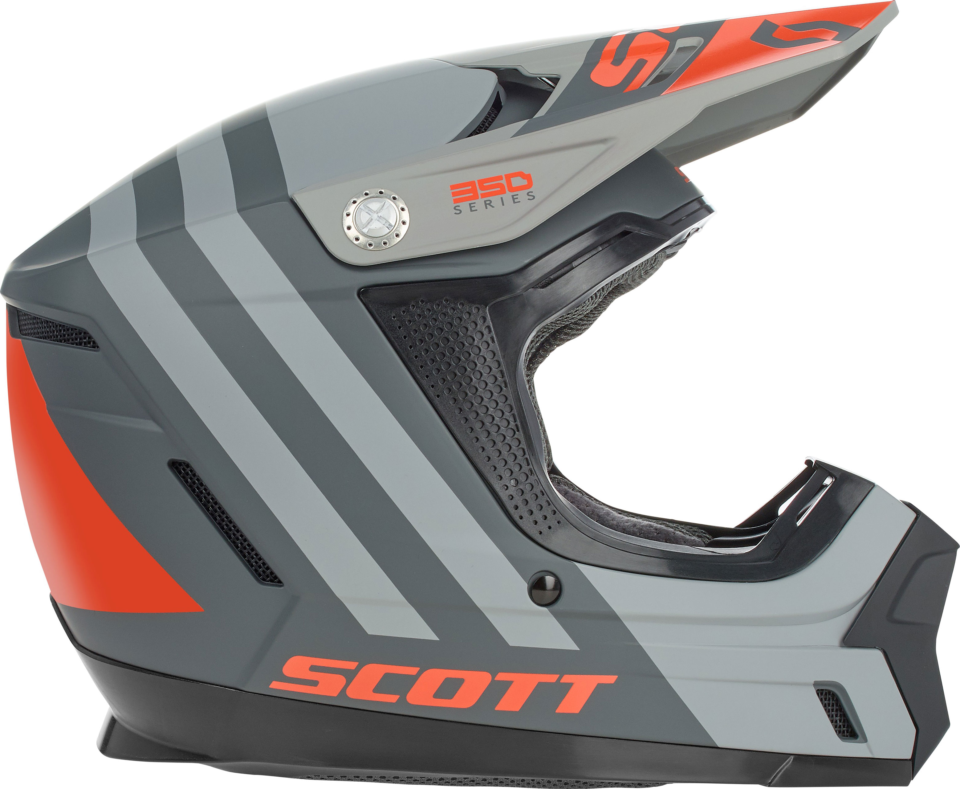 Scott Crosshjälm 350 Evo Plus Dash Junior Svart/Orange bild 5