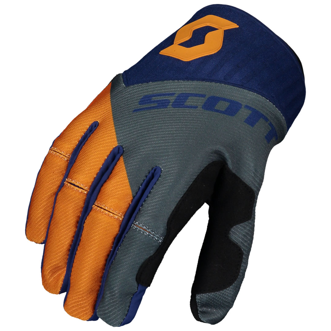 Scott Crosshandskar 450 Angled Blå/Orange