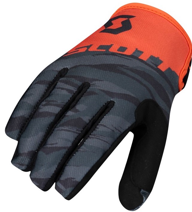 Scott Crosshandskar 350 Dirt Junior Svart/Orange bild 2
