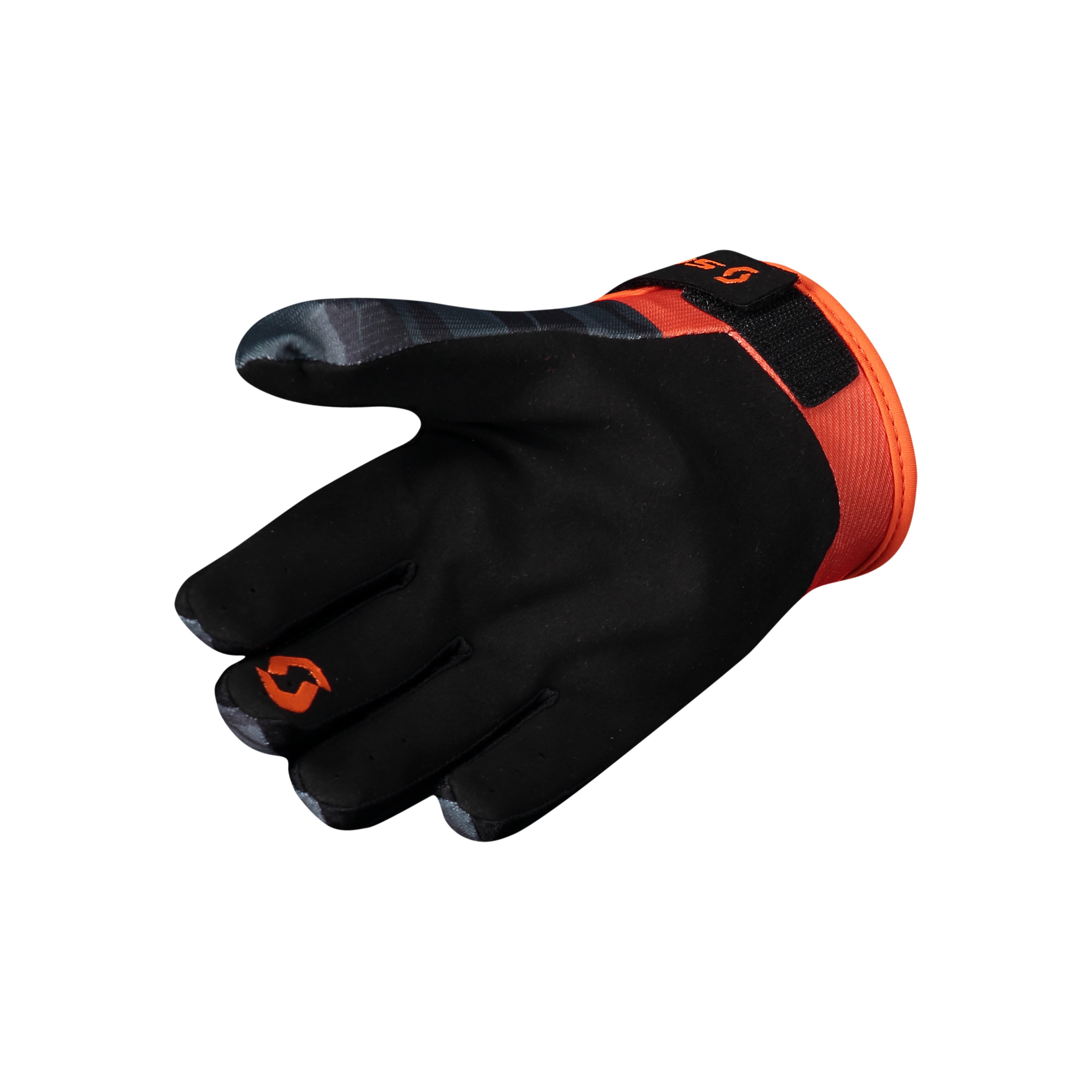Scott Crosshandskar 350 Dirt Junior Svart/Orange bild 3