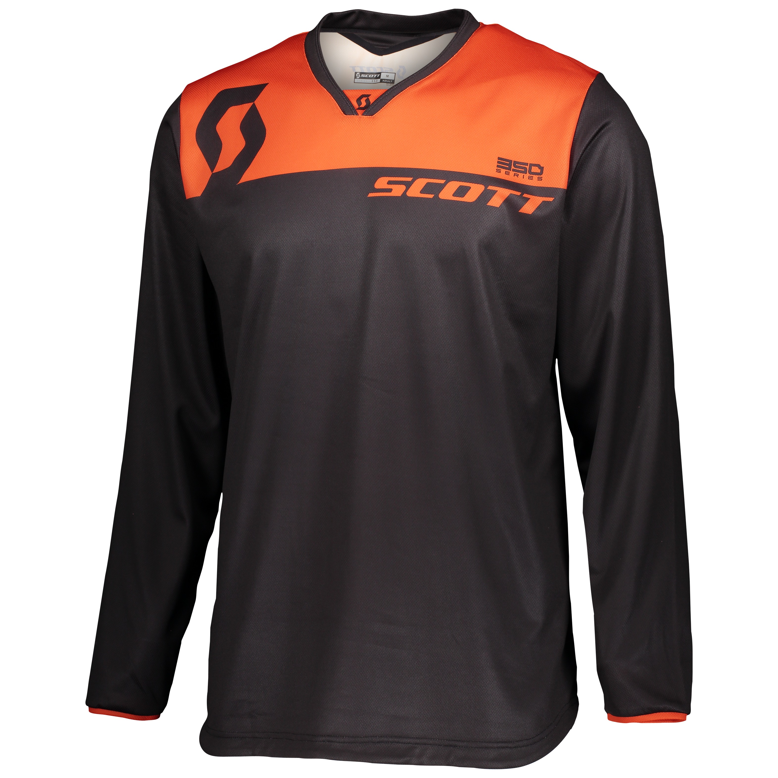 Scott Crosströja 350 Dirt Svart/Orange