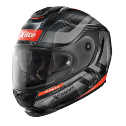 X-Lite Hjälm X-903 Ultra Carbon Grå/Röd