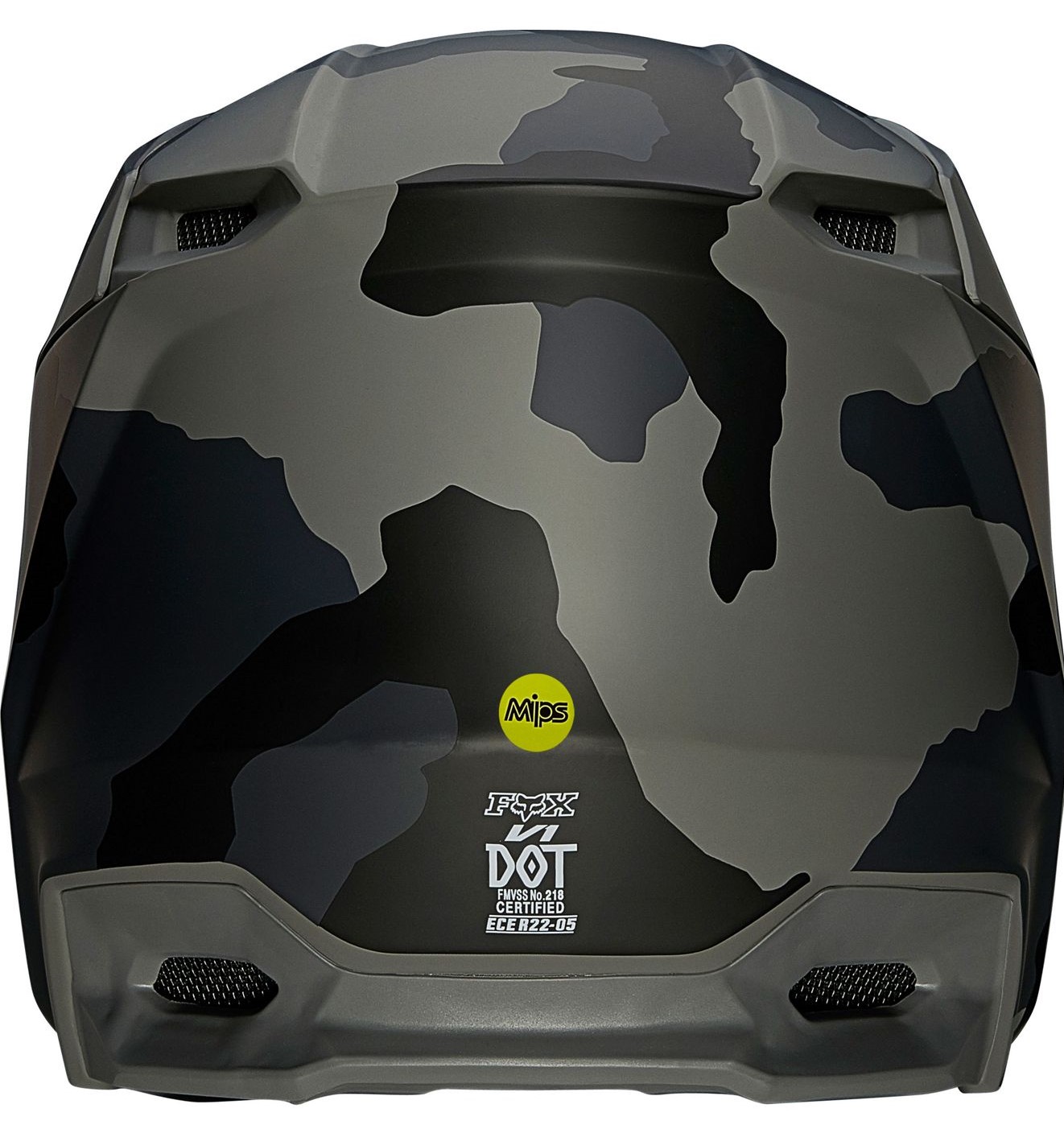 Fox Crosshjälm Junior V1 Trev Svart Camo bild 2