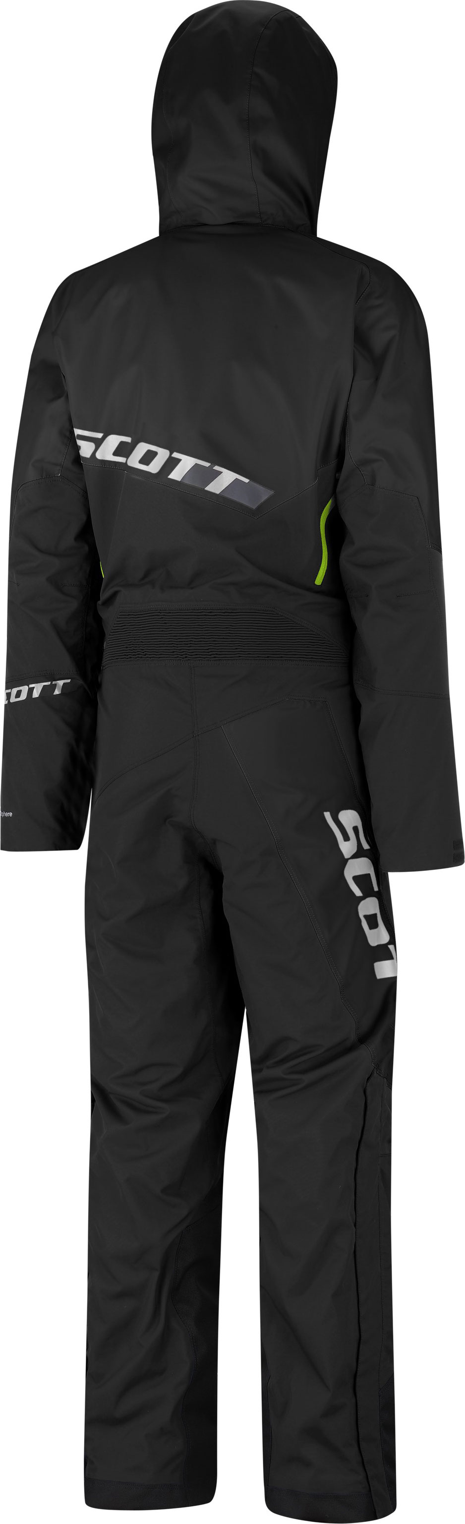 Scott Skoteroverall Back-X Dryo Svart/Andeangrön bild 2