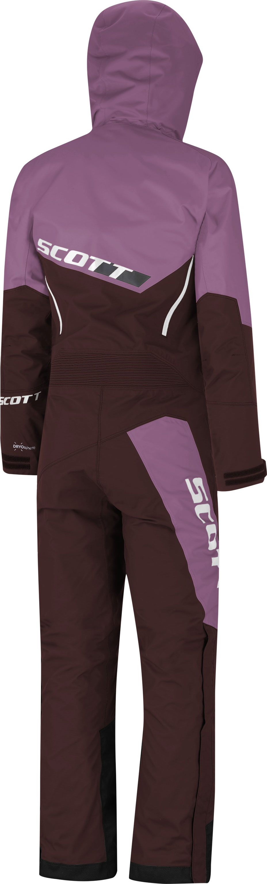 Scott Skoteroverall Back-X Dryo Dam Vinröd/Rosa bild 2