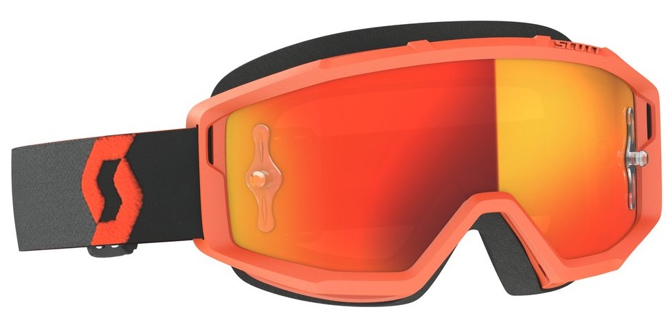 Scott Crossglasögon Primal Orange/Svart - Orange spegel 
