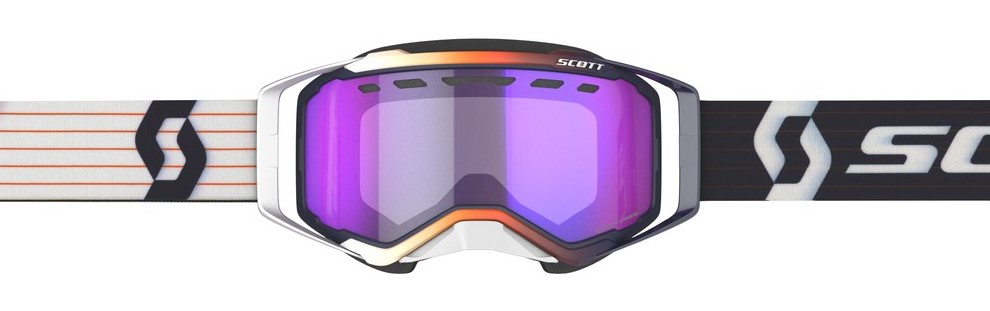 Scott Skoterglasögon Prospect Snow Cross LS - Ljuskänslig blå spegel  bild 2
