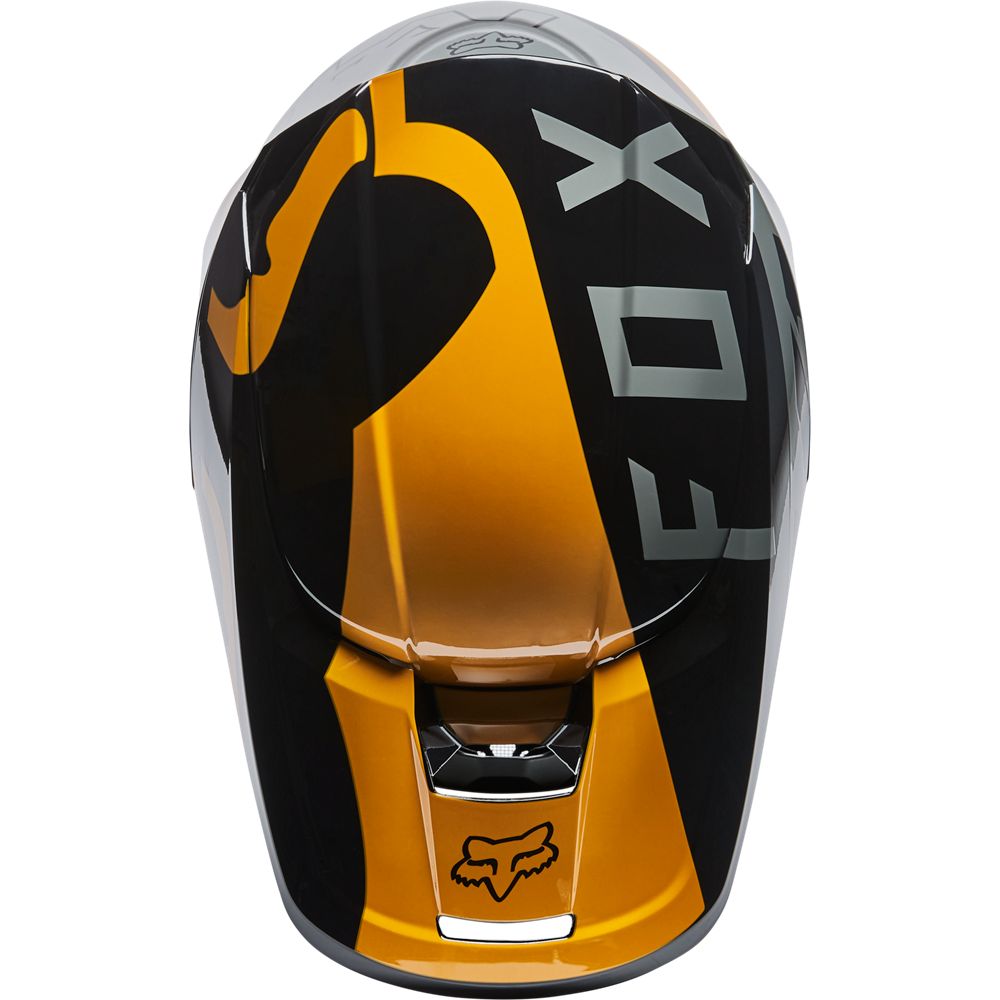 Fox Crosshjälm V1 Skew Svart/Brons bild 3