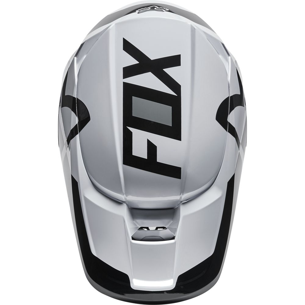 Fox Crosshjälm V1 Lux Vit/Svart bild 3