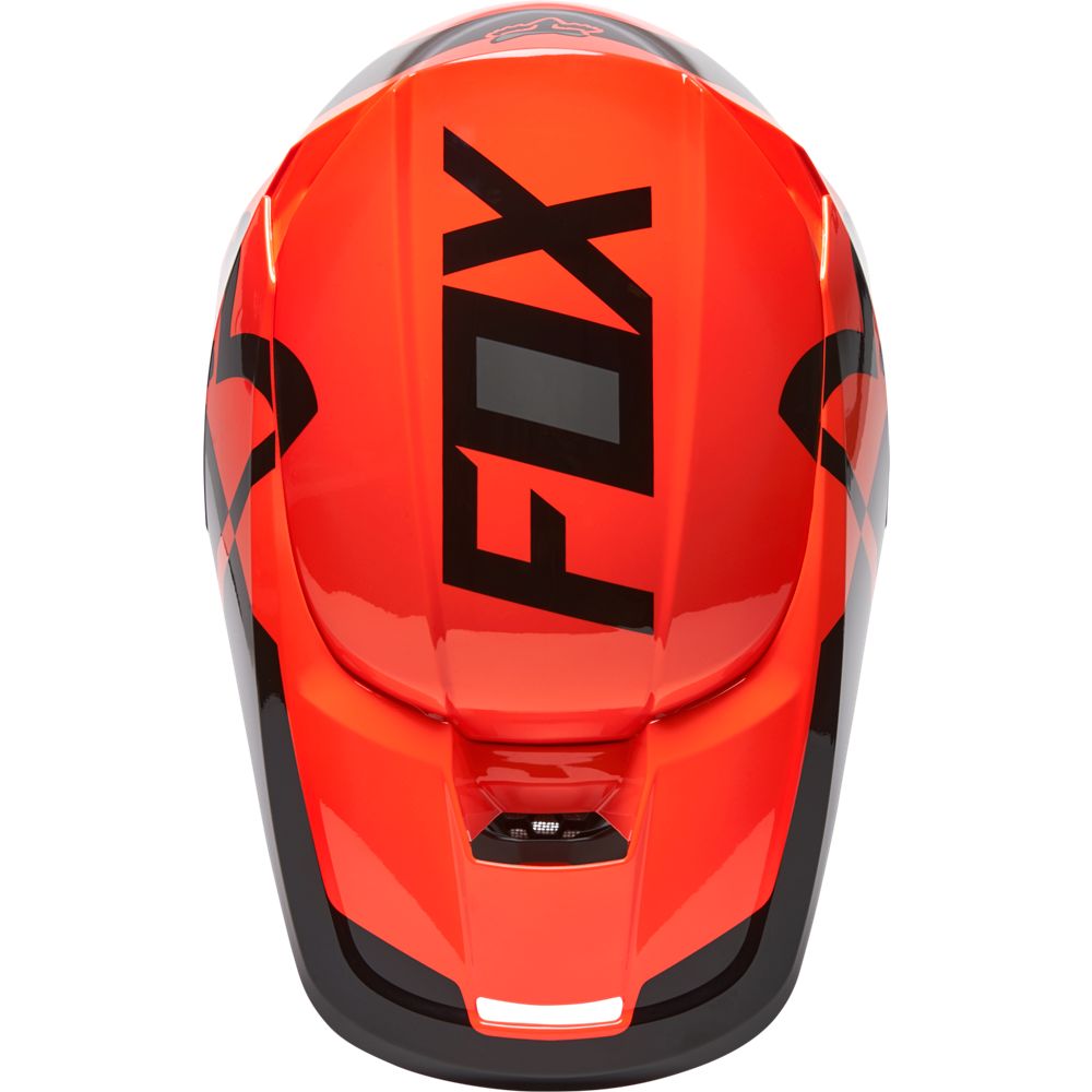 Fox Crosshjälm V1 Lux Orange bild 3