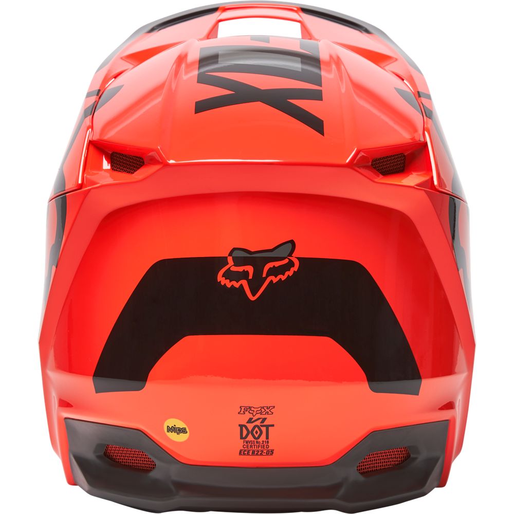 Fox Crosshjälm V1 Lux Orange bild 4