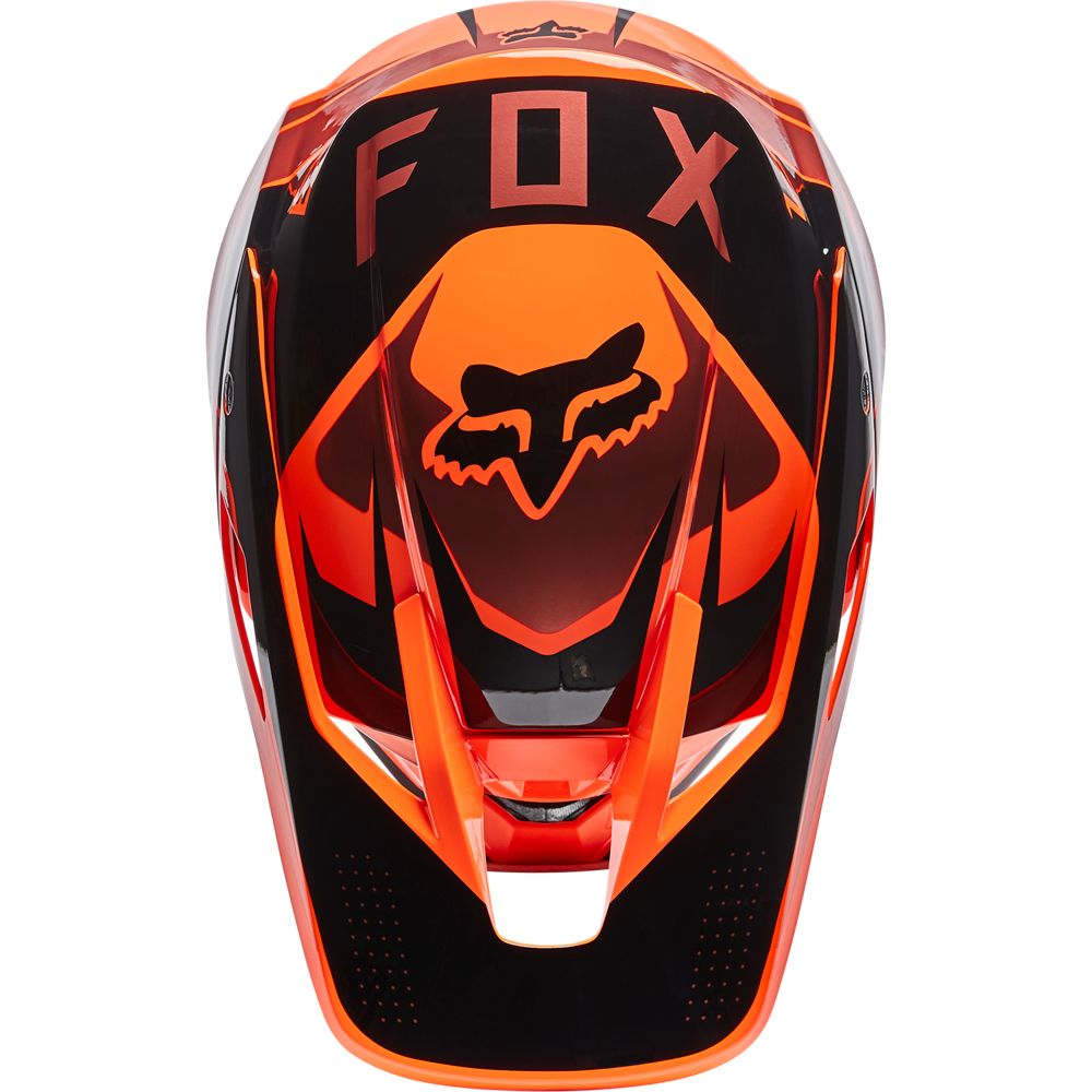 Fox Crosshjälm V3 RS Mirer Orange bild 3