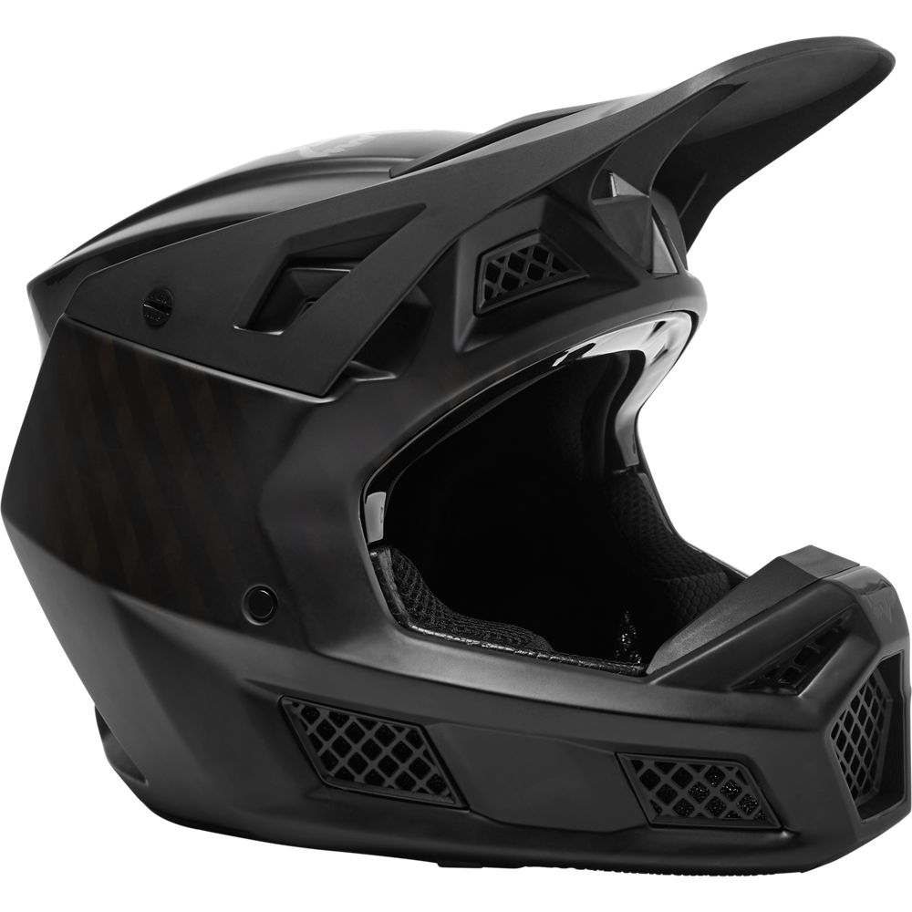 Fox Crosshjälm V3 RS Carbon Svart bild 2