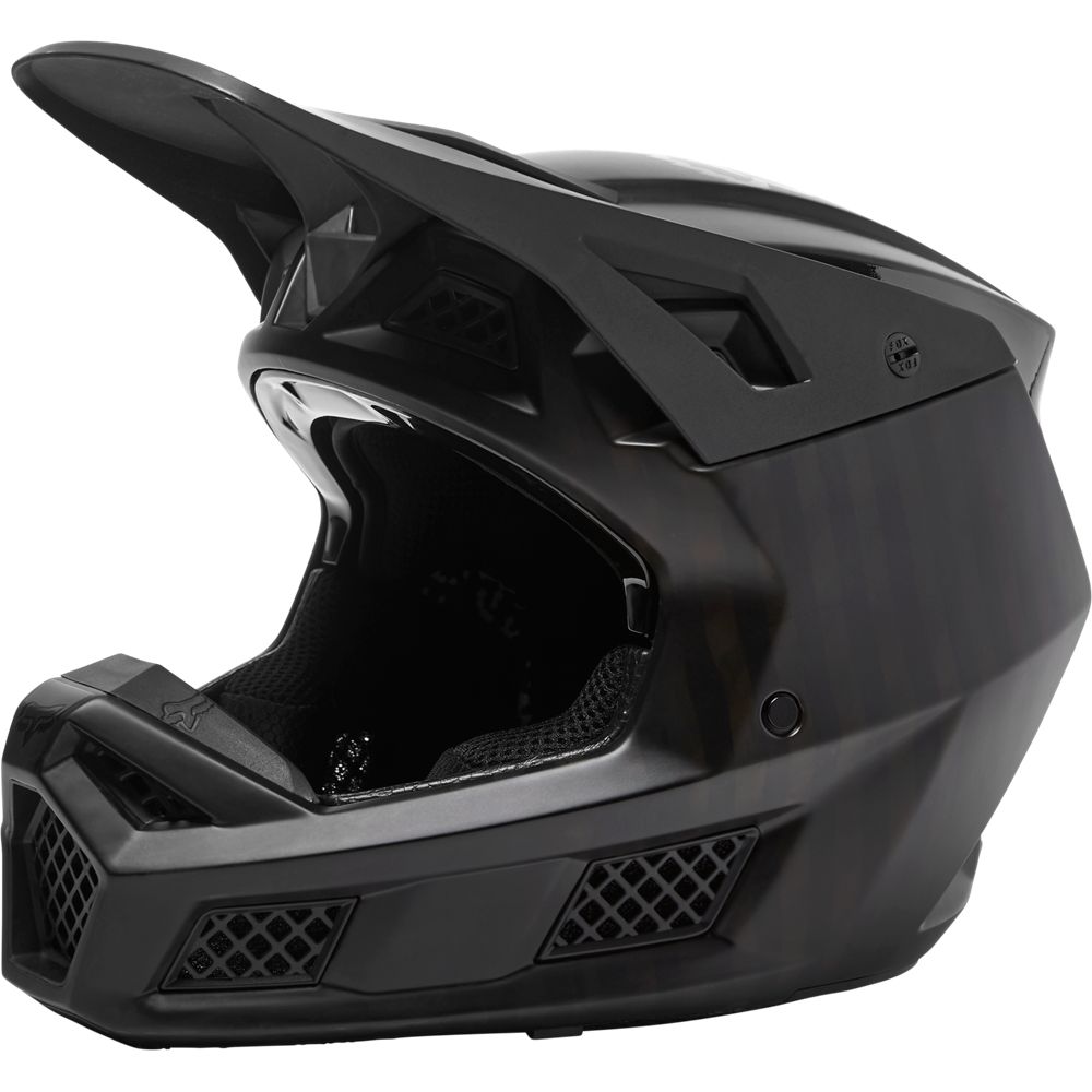 Fox Crosshjälm V3 RS Carbon Svart