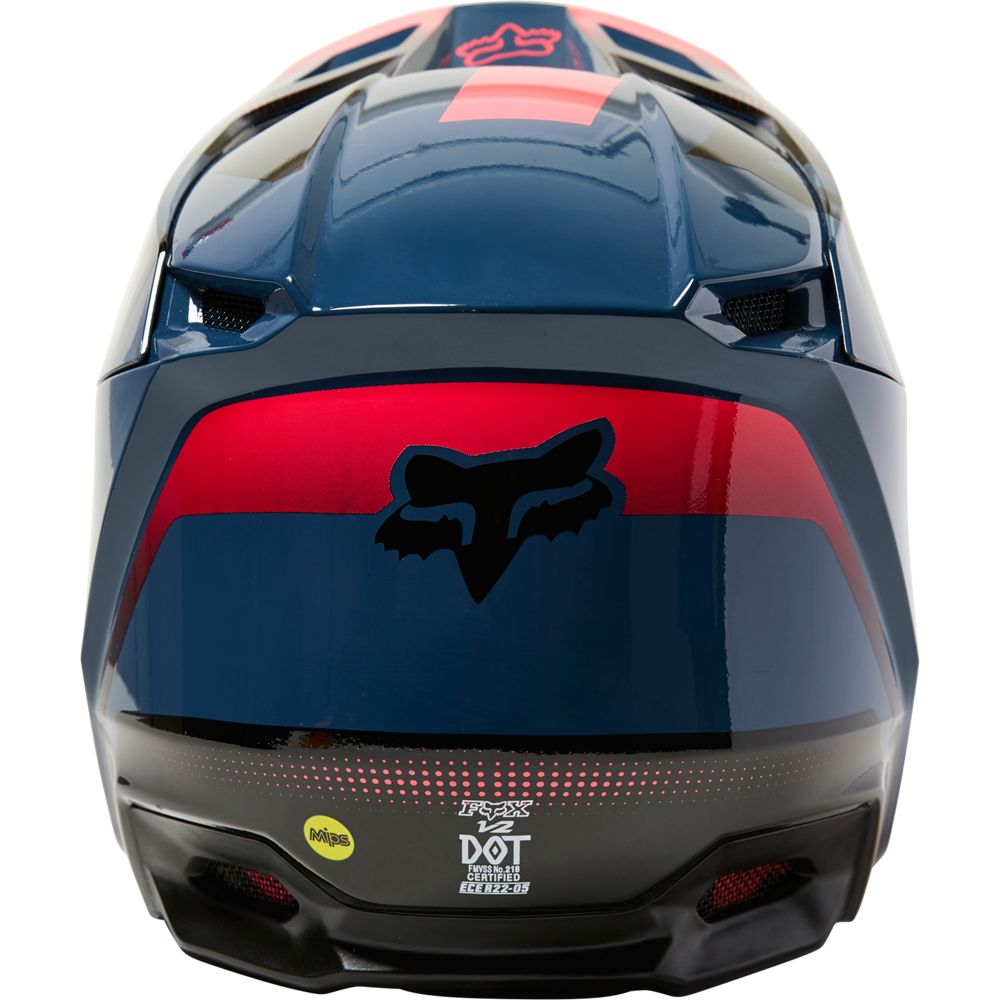 Fox Crosshjälm V2 Dier Indigo/Rosa bild 4