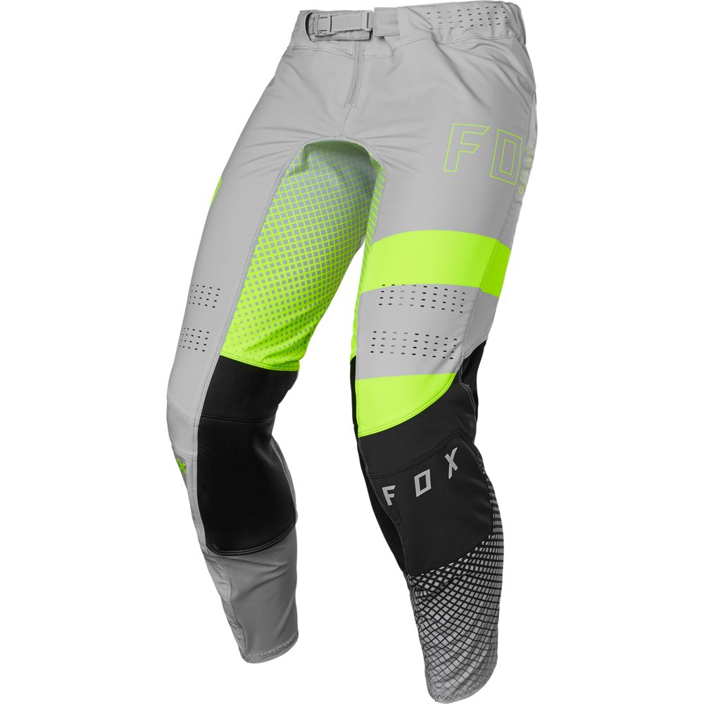 Fox Crossbyxa Flexair Riet Ljusgrå/Fluogul