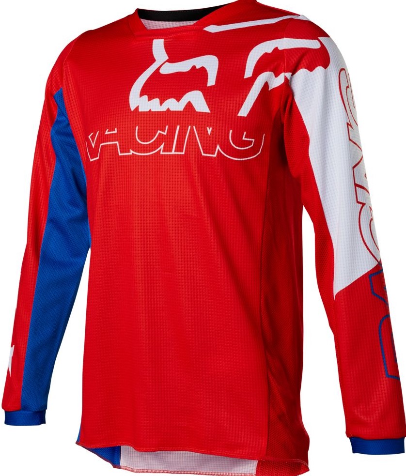 Fox Crosströja 180 Skew Röd/Blå (Junior)