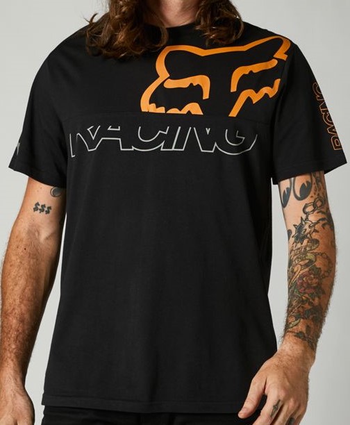 Fox T-Shirt Skew Crew Svart