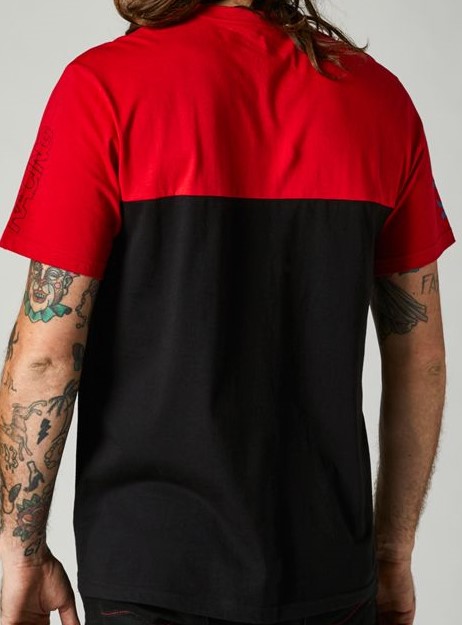 Fox T-Shirt Skew Crew Röd bild 2