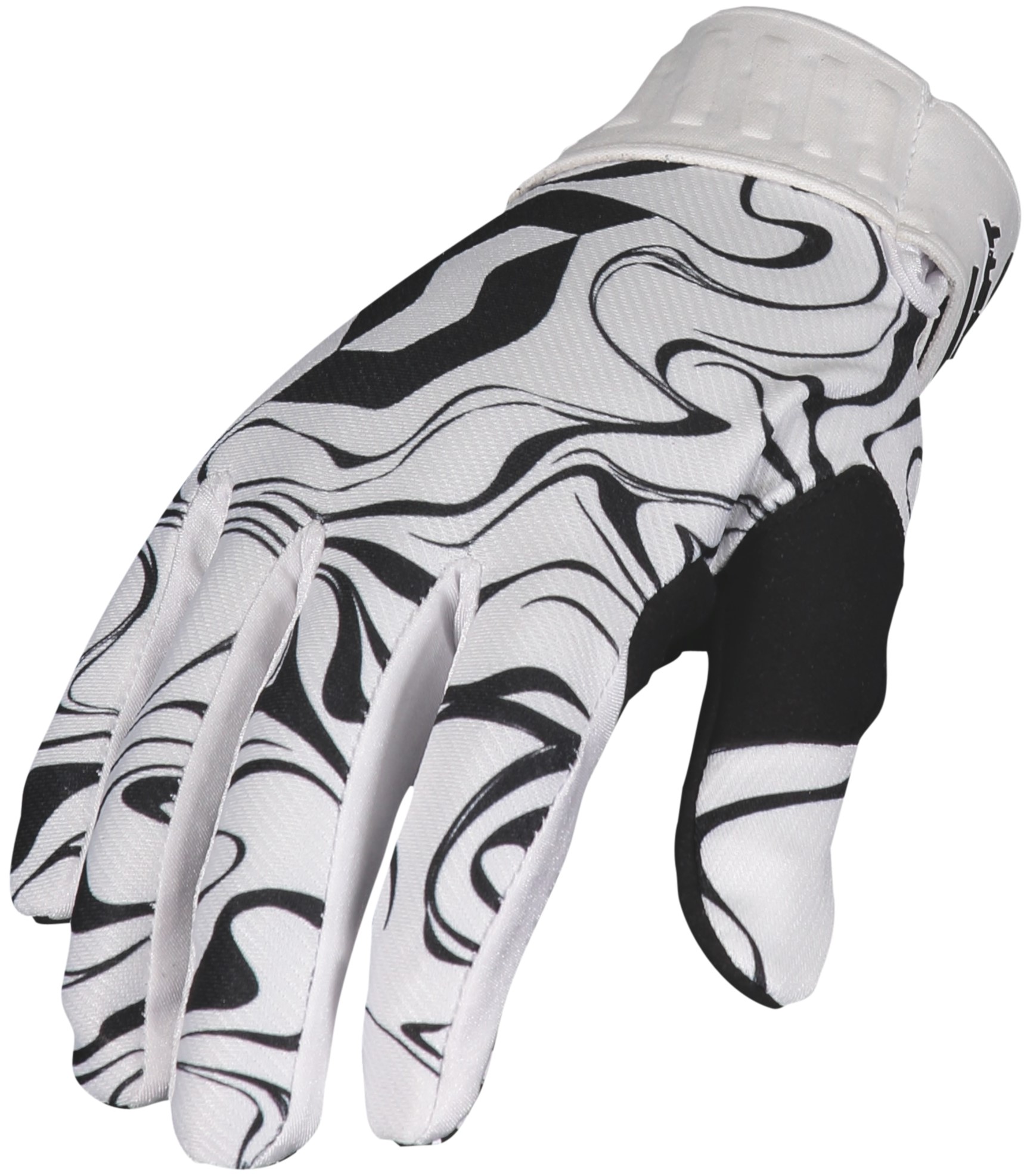 Scott Crosshandskar 450 Liquid Marble Vit/Svart