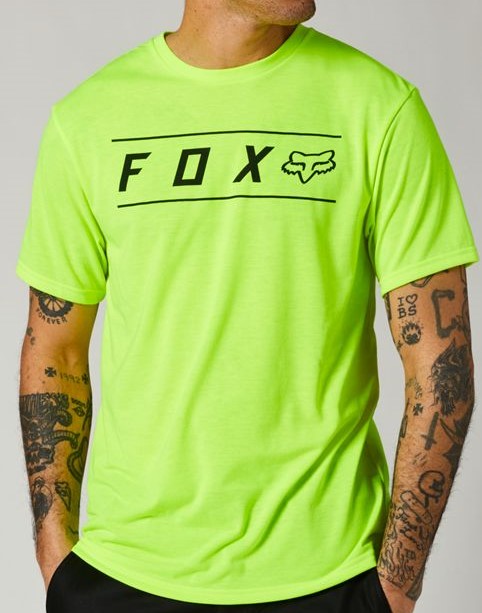 Fox T-Shirt Pinnacle Tech Fluogul