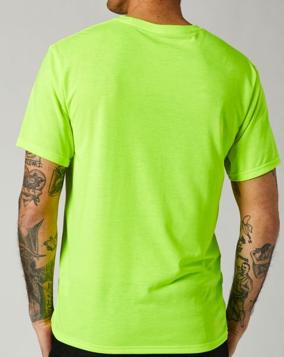 Fox T-Shirt Pinnacle Tech Fluogul bild 2