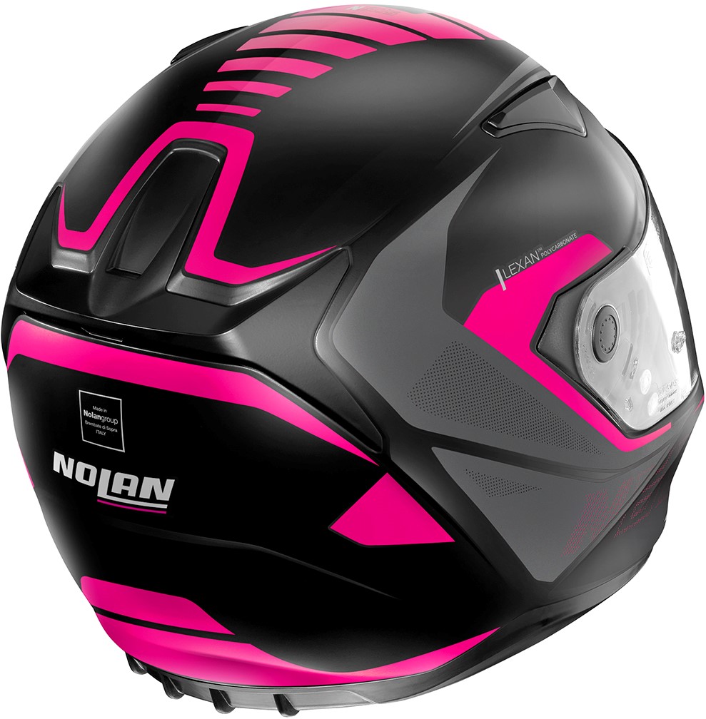 Nolan Hjälm N60-5 Adept Mattsvart/Rosa bild 2